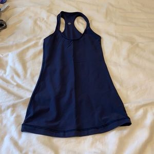 Lululemon Cool Racerback Tank Size 4 navy